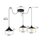 spider lights black  size image| Relicelectrical
