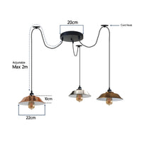 spider lights size image different shades | Relicelectrical