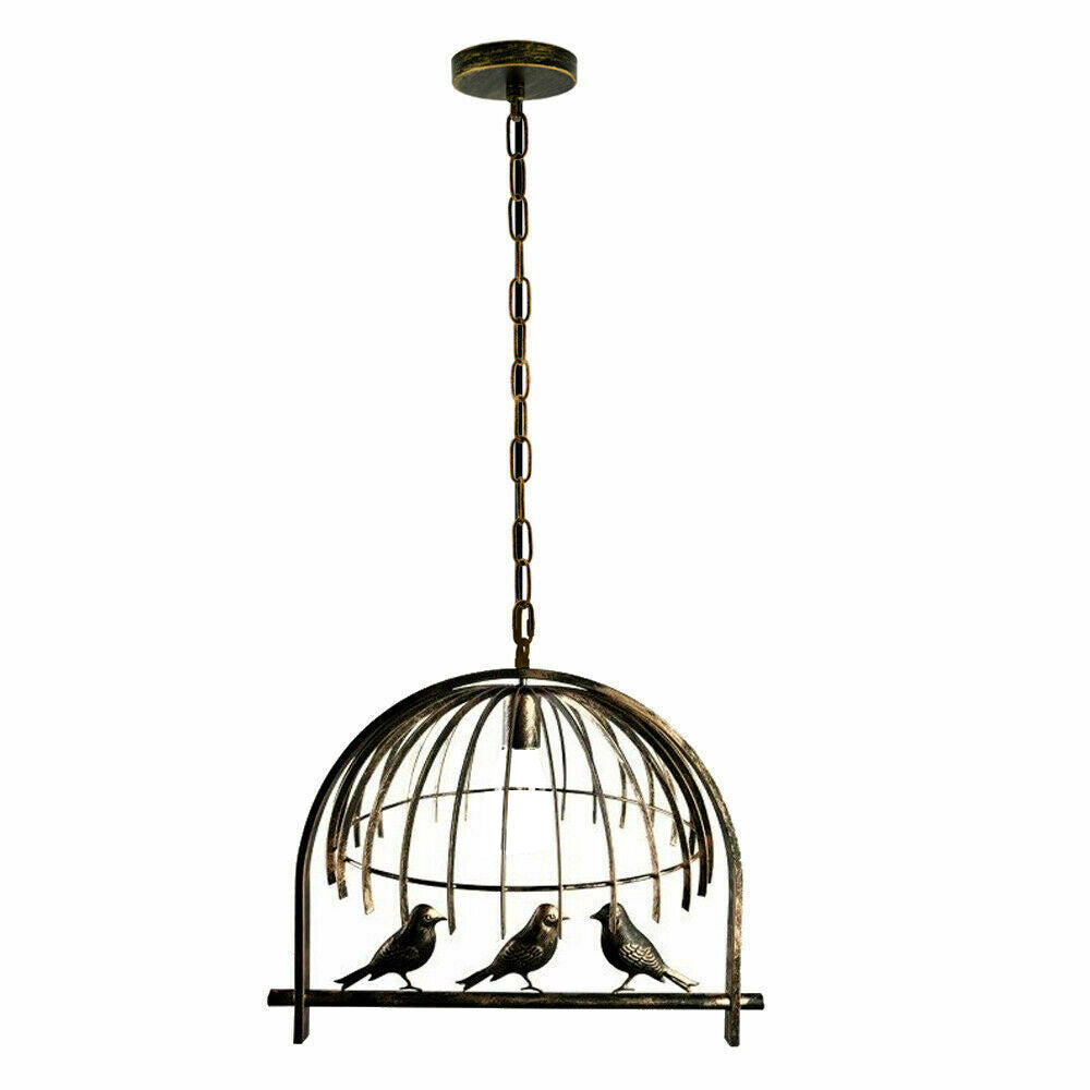 Birdcage Chandelier Pendant Light Copper light fixtures ceiling lights hanging lights canada lighting home