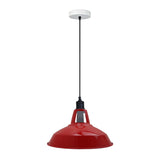 44 Inch Vintage Industrial Barn Pendant Lights Hanging Rope