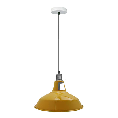 yellow E26 Barn Pendant Lights.JPG