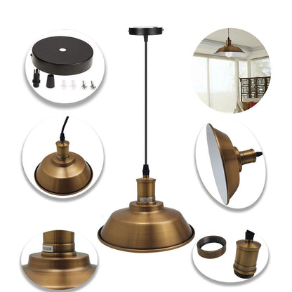Vintage Rose Gold Pendant Light .JPG